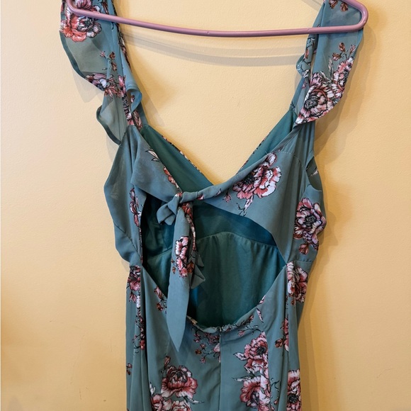 Floral Ruffle Sleeve Top - Picture 5 of 5